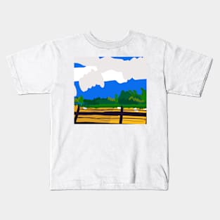 South Yorkshire landscape Kids T-Shirt